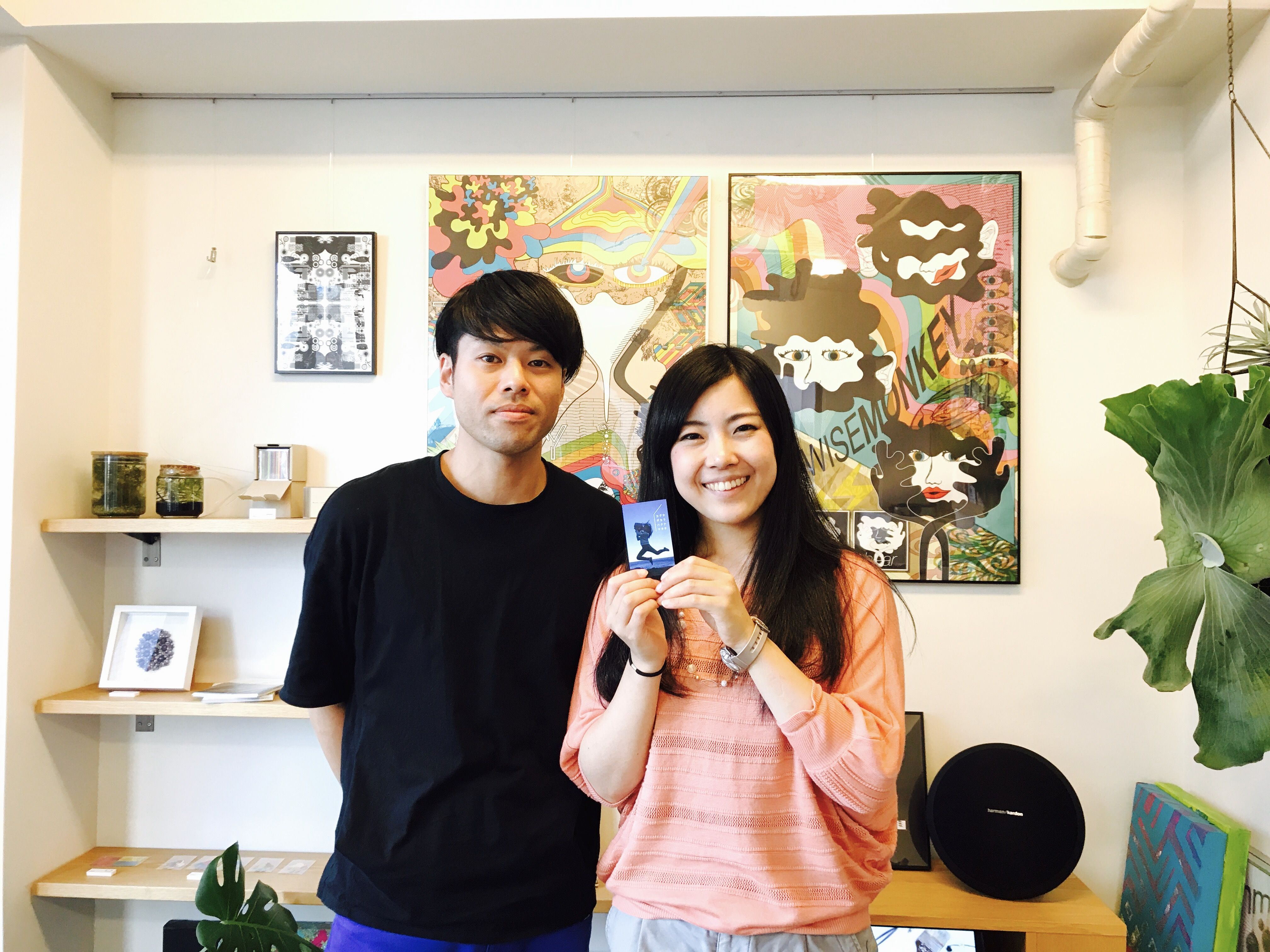 オフィスデスクとスツールを作らせていただいた印象museumさま