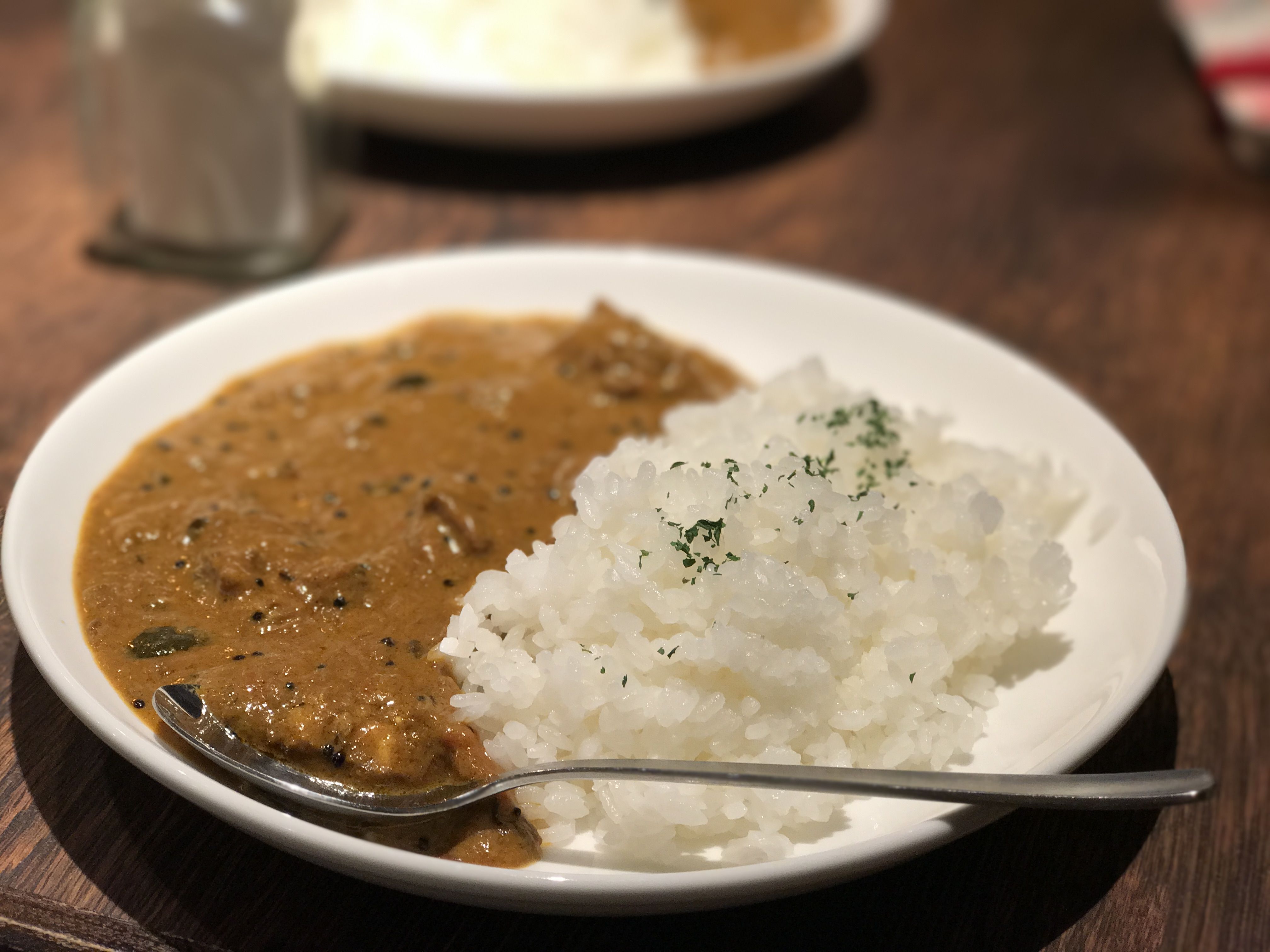 「うしとら　壱号店」さんの「ラム麦酒カレー」