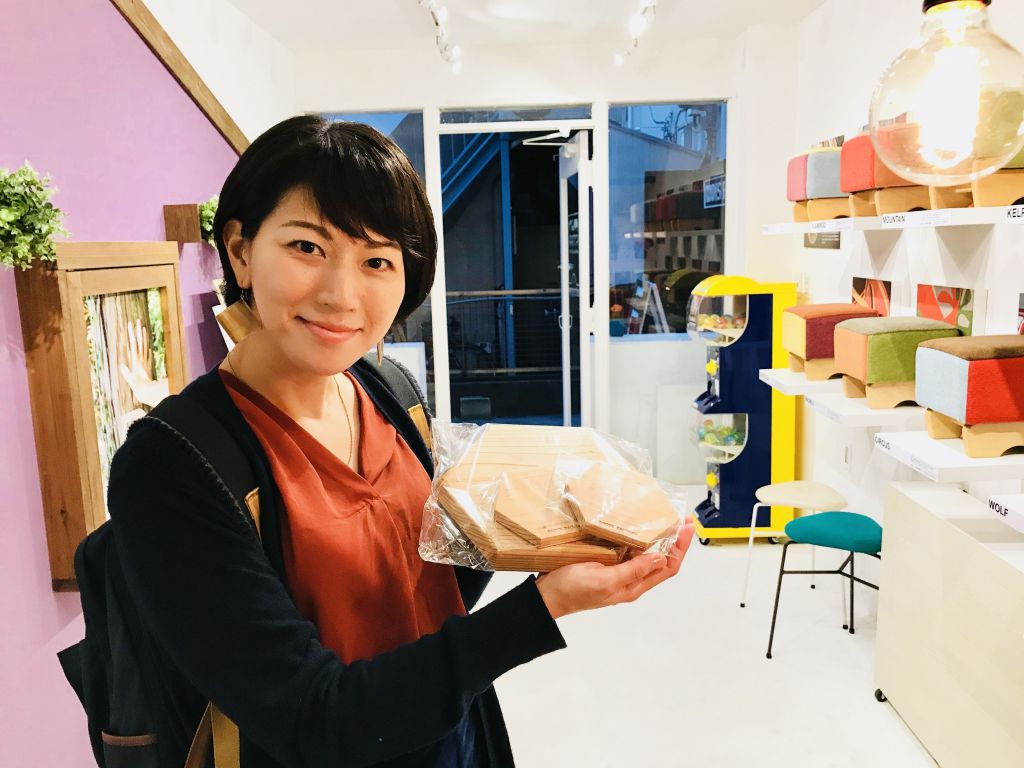DJ前田彩名さん六角太郎と六角二郎をお買い上げ