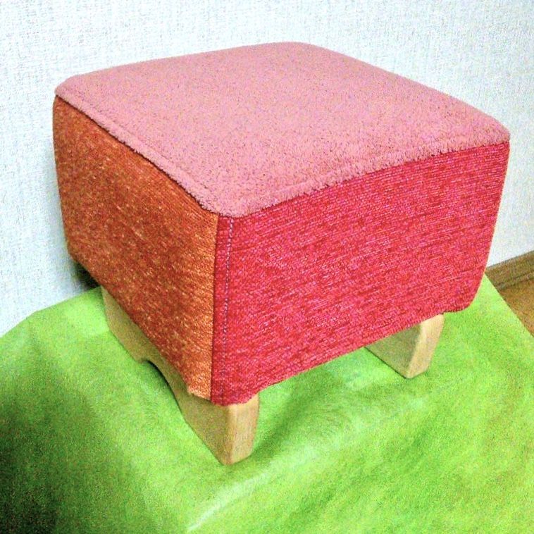お客さまからいただいたモンペスツールフラミンゴの写真