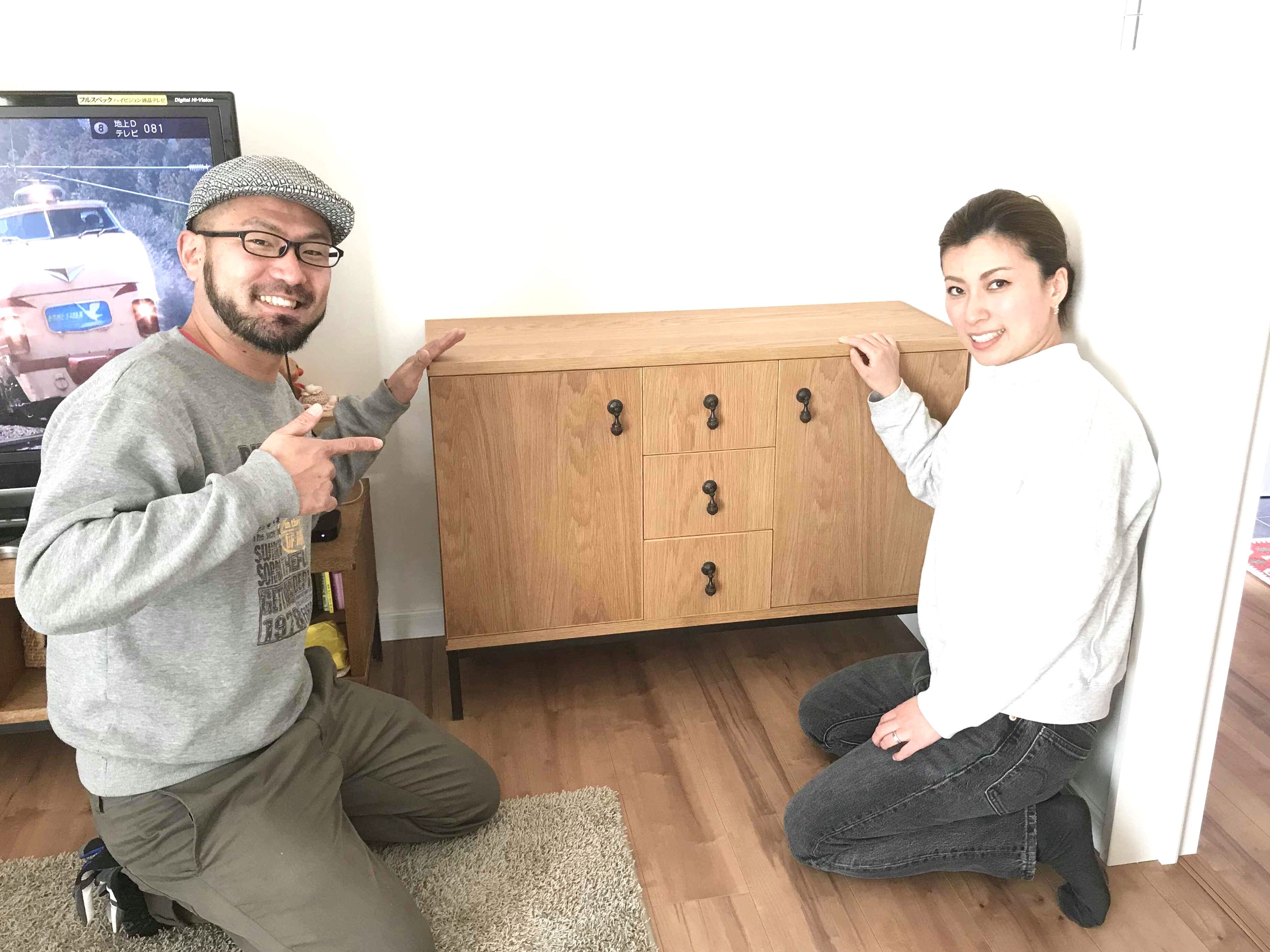 オーダーメイドキャビネットと家具作りたいおっさんとお客さま