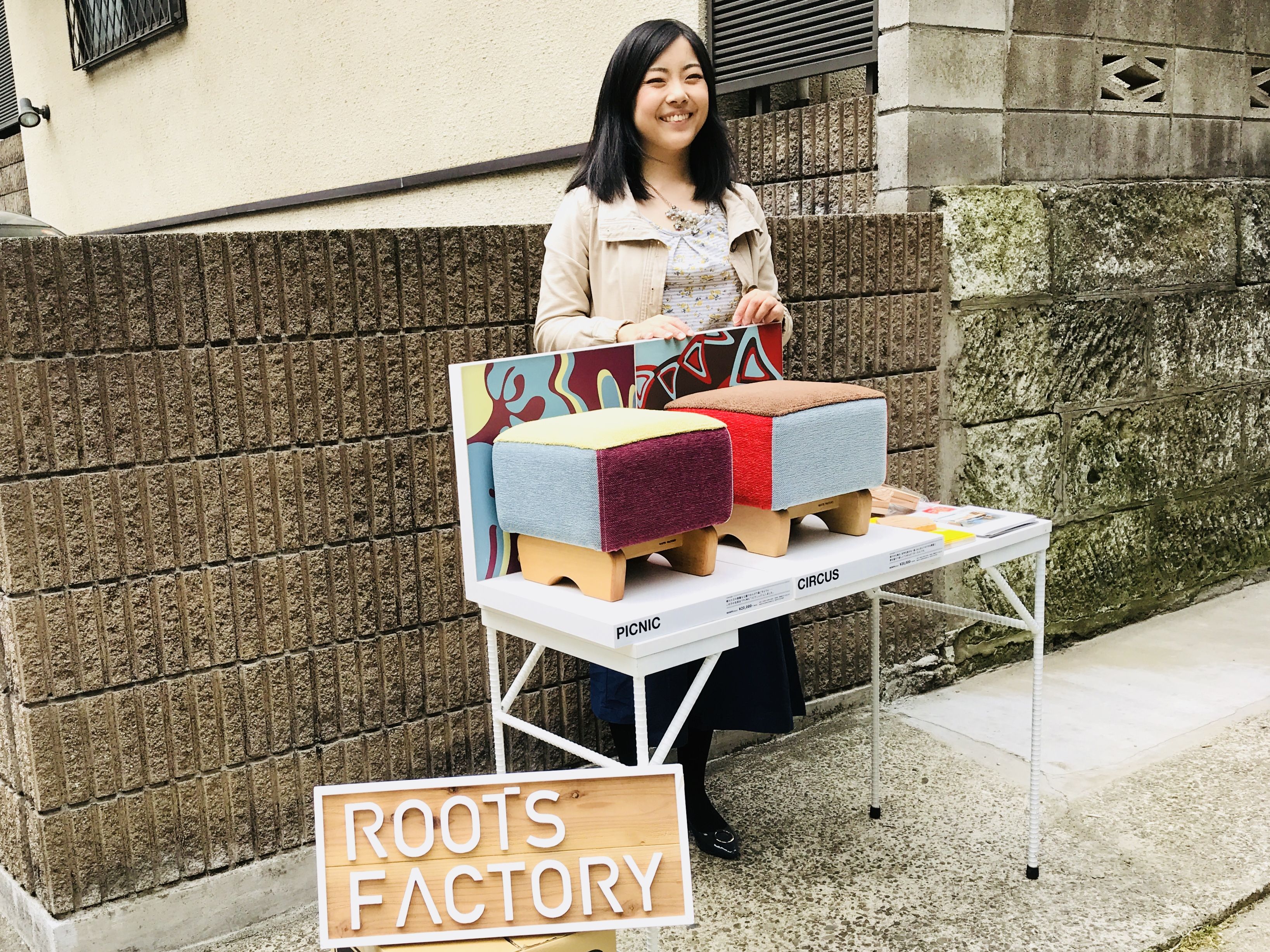 まさかの実現！ルーツファクトリー東京店、露天商スタイルでオープン☆のイメージ