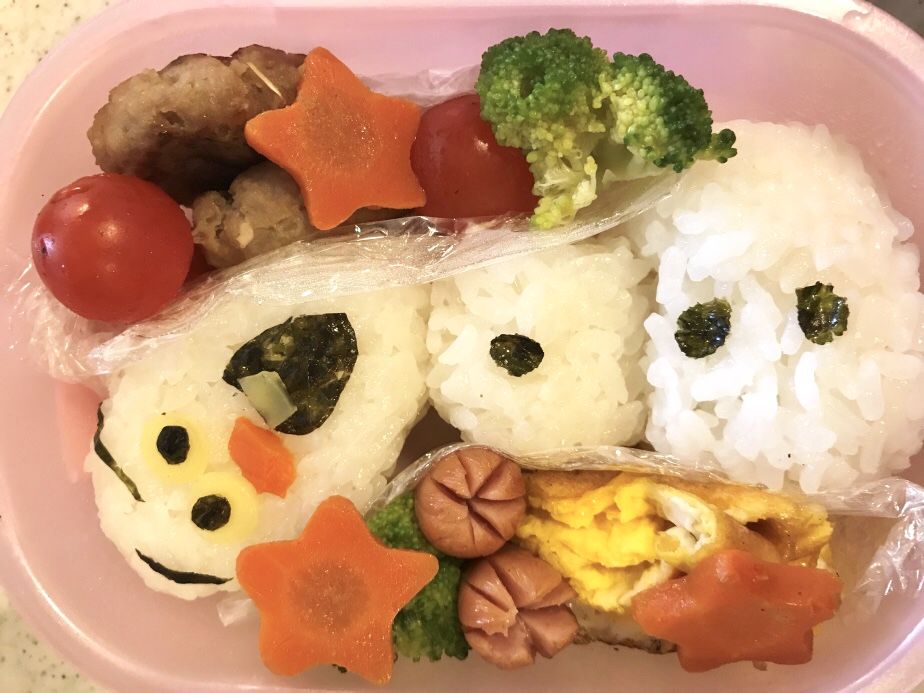 高齢出産でぐったりのママに、「お弁当作って」！？キャラ弁奮闘記！のイメージ