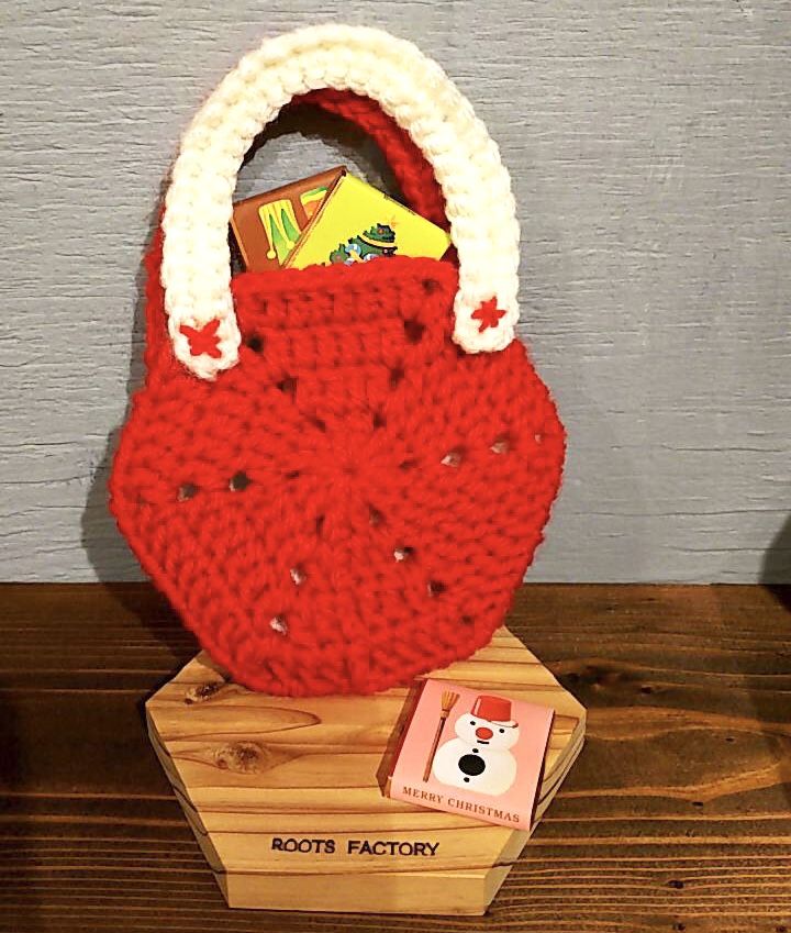ニットカフェ第２弾 on Xmas！ミニバッグやお正月飾りも♪