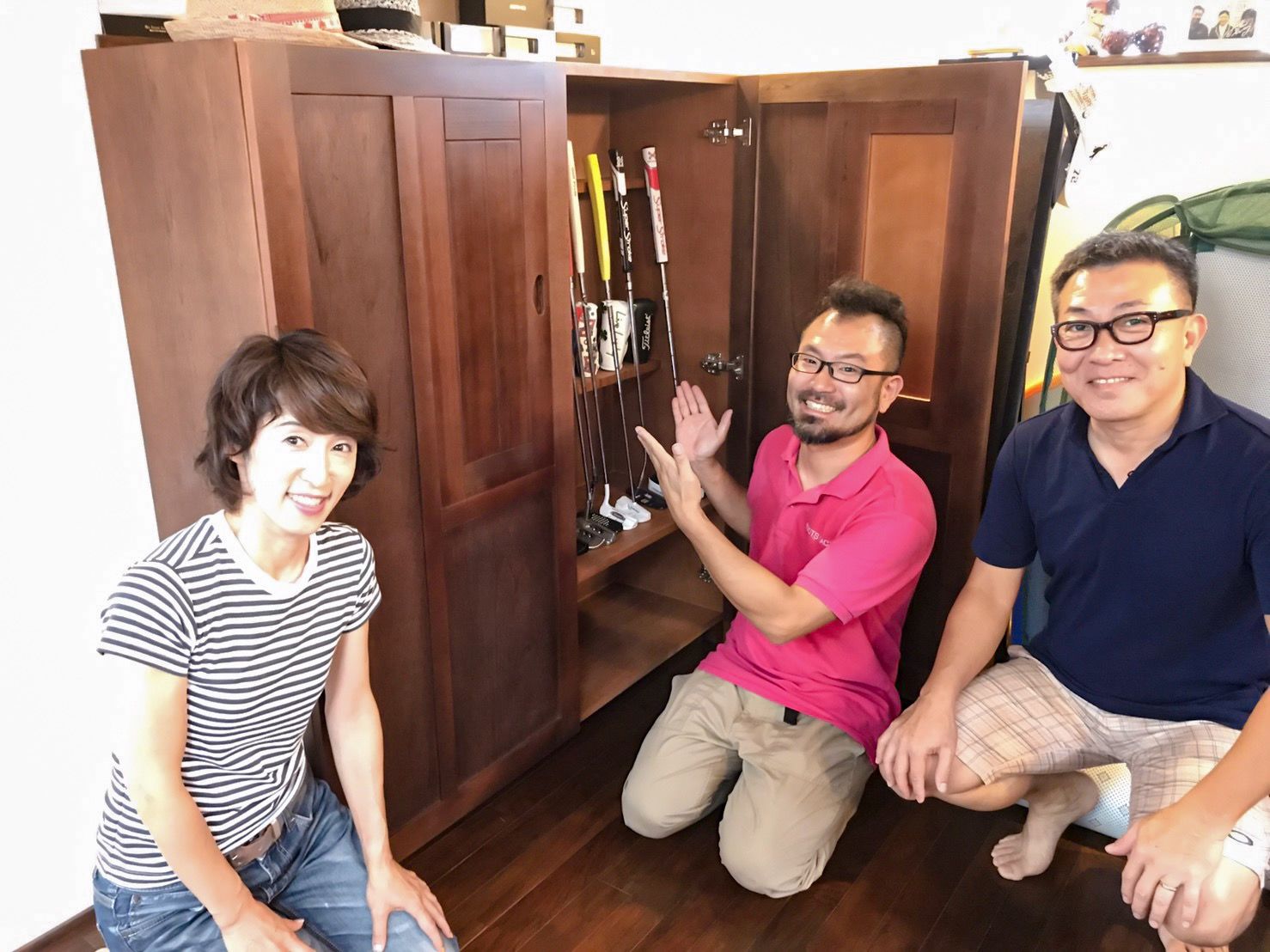 ご結婚祝いのダイニングテーブル＆ベンチを3つの家具にリメイク！