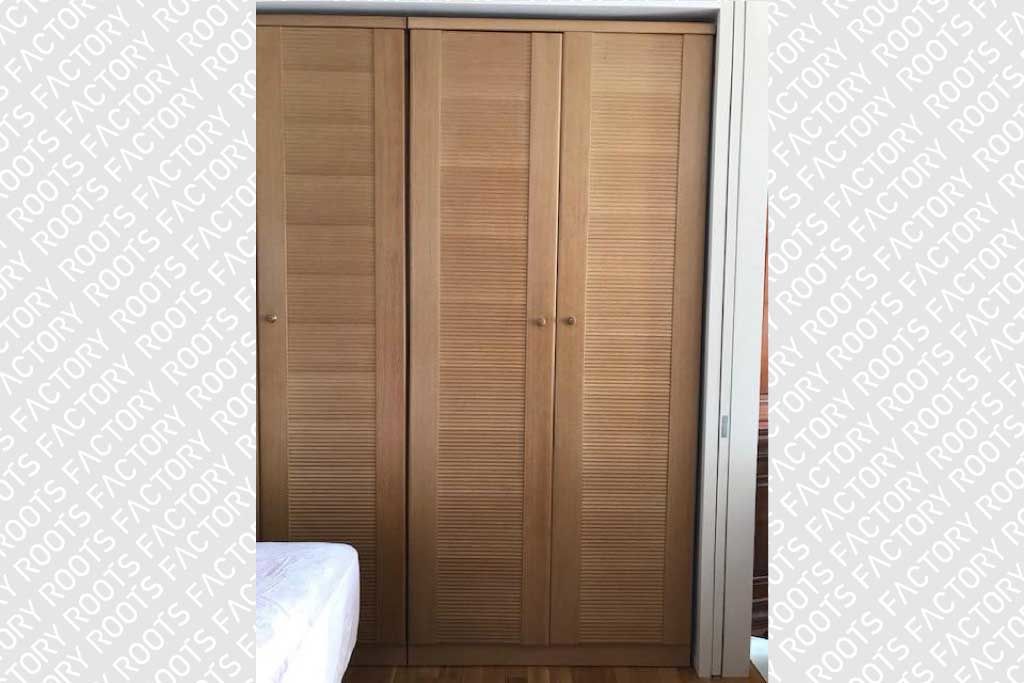 リメイク元の婚礼家具3枚扉クローゼット画像