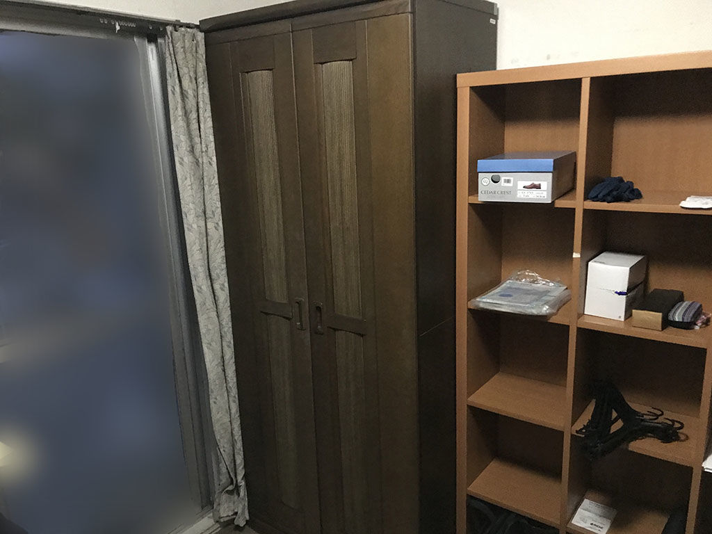 リメイクのご依頼をいただいた2枚扉の婚礼タンス