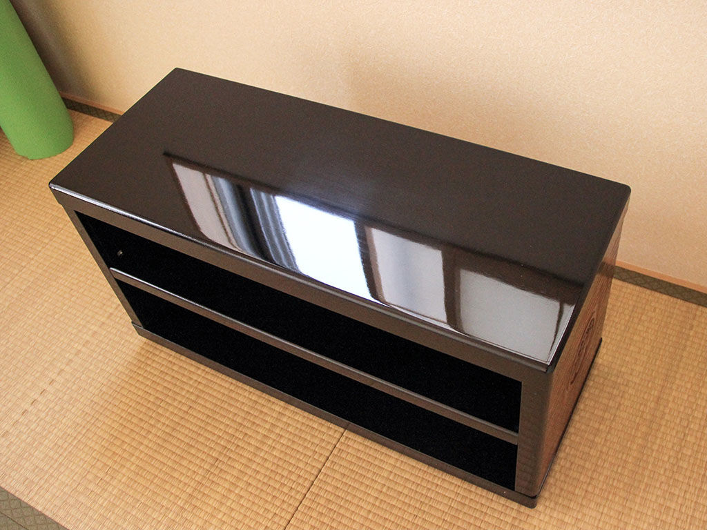 オーダーメイドの婚礼タンスからリメイクしたテレビ台