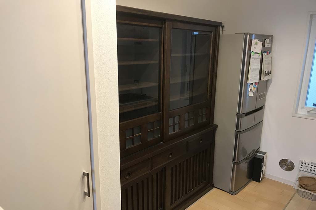 リメイク元　食器棚