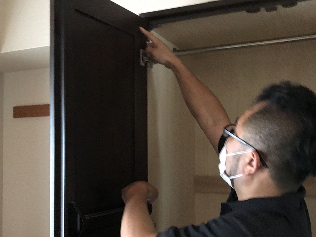 家具のお引き取りを兼ねたリメイクのお打ち合わせ