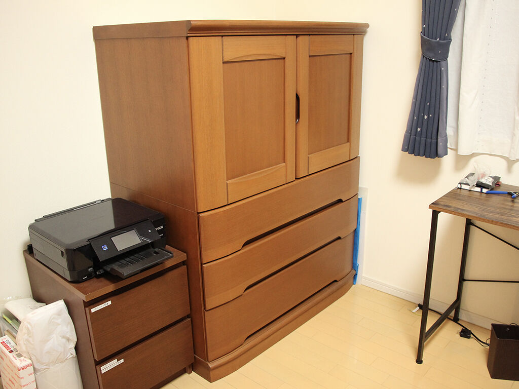 和タンスの上段・下段の組み合わせ