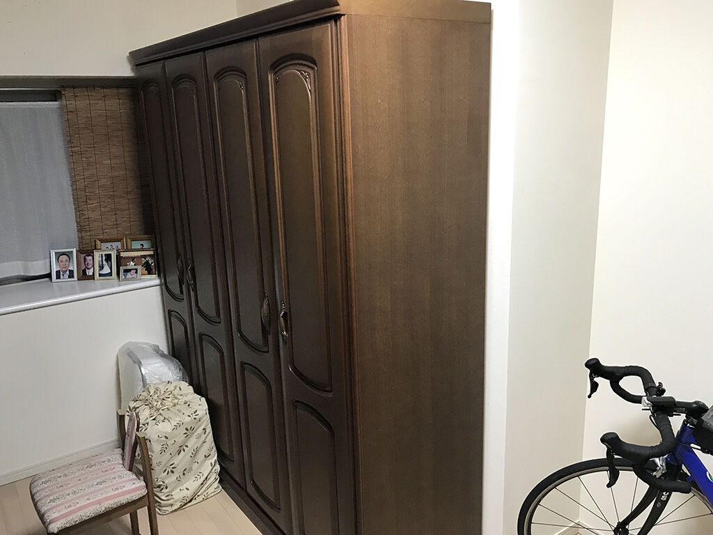 お客様のお家で家具リメイクのお打ち合わせ
