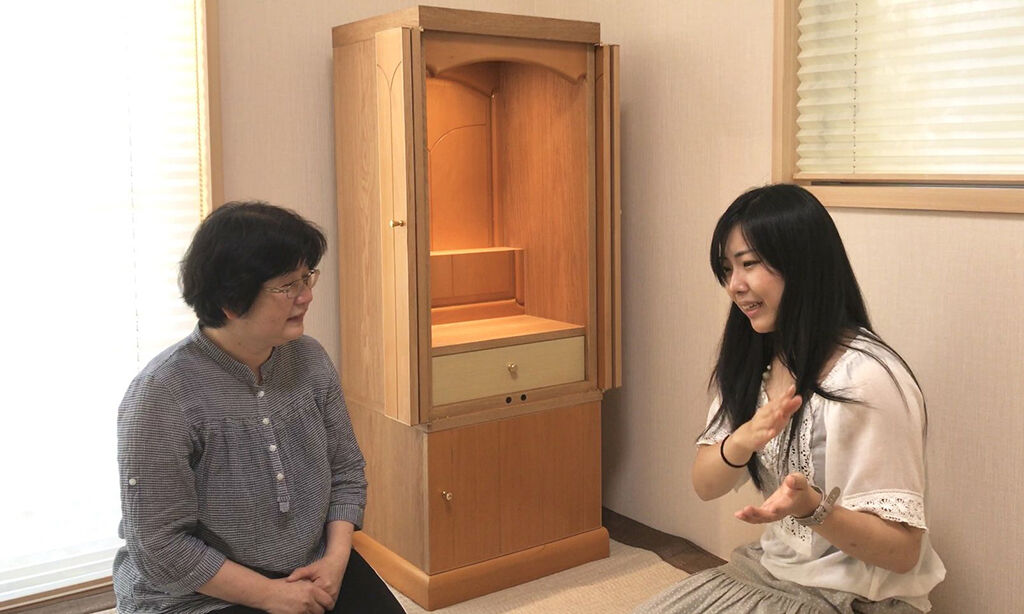 納品時のインタビュー中に家具にまつわるお客様のお話をお聞きして涙が止まらない
