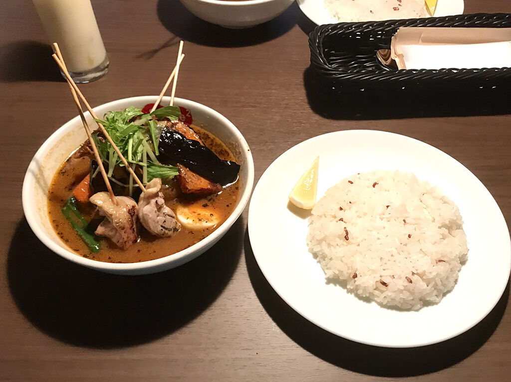 北海道でのスープカレー