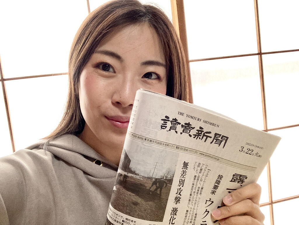 読売新聞でルーツファクトリーの家具のリメイクについて掲載