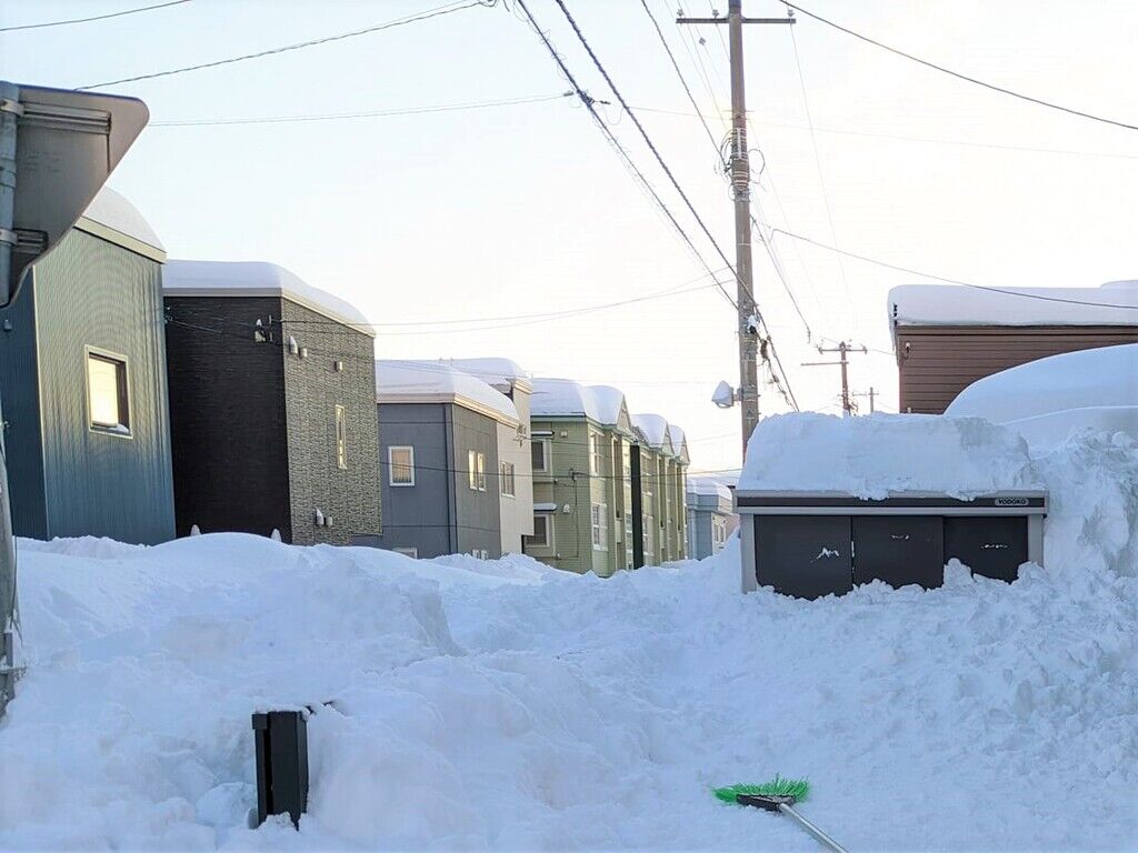 札幌の雪景色