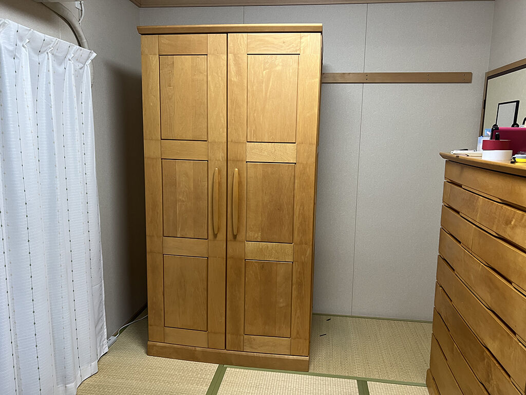 家具のお引き取り時にリメイクの詳細なお打ち合わせ