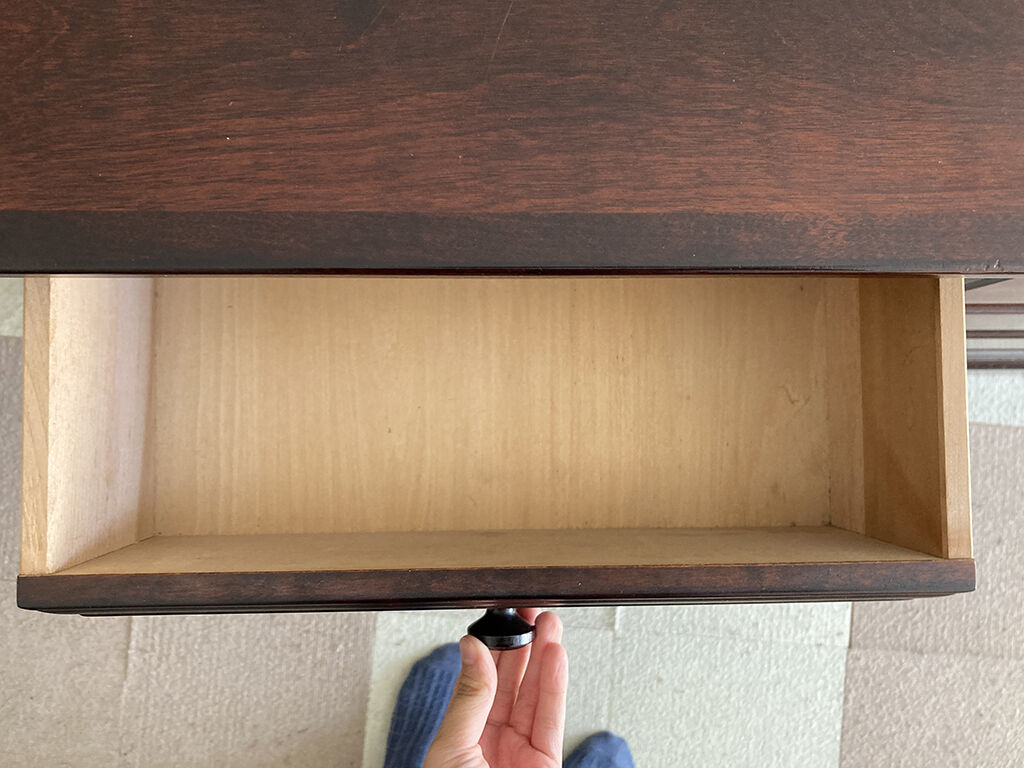 奥行きを縮めると収納できるものが限られてしまうドロワー