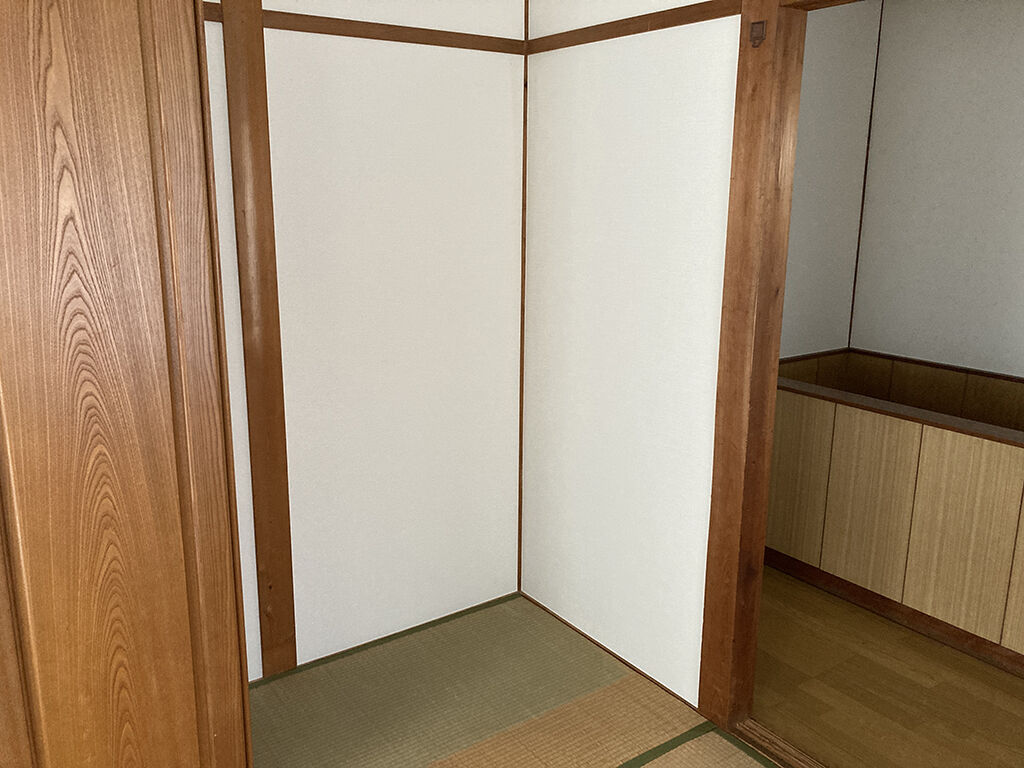 リサイズ後の婚礼タンスの設置予定場所