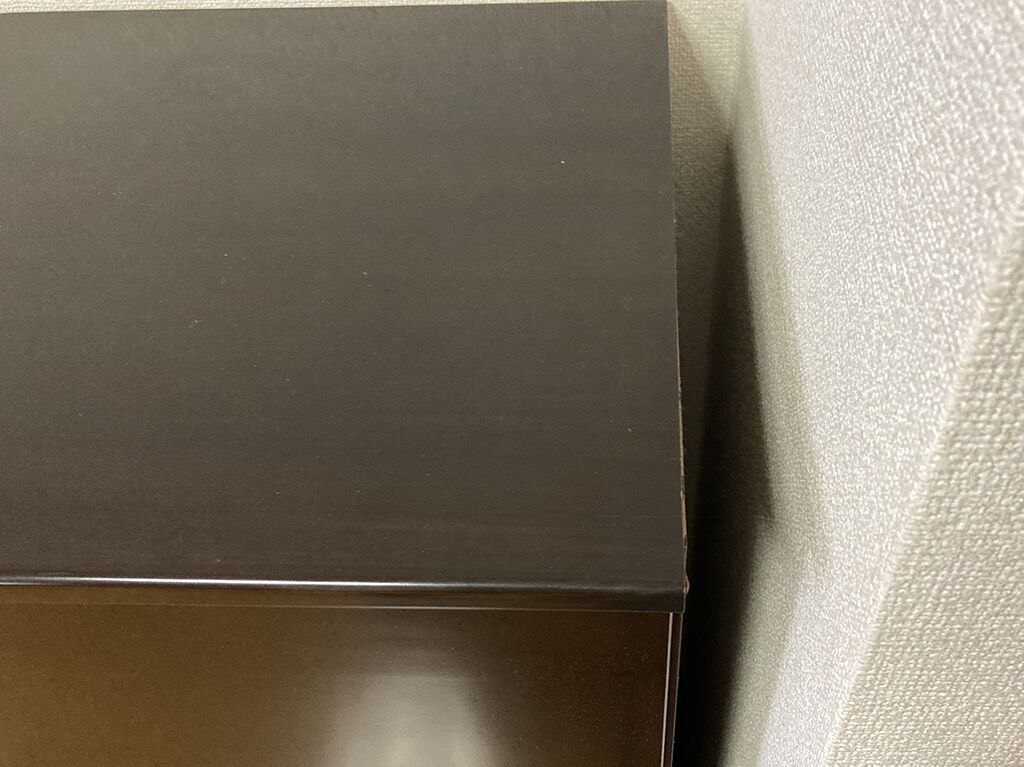 壁面側の天板