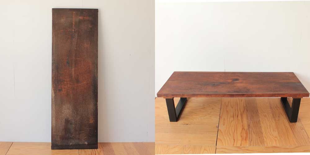 お母様の形見の洋裁作業板をローテーブルにリメイク 家具リメイク事例:R344 before&after