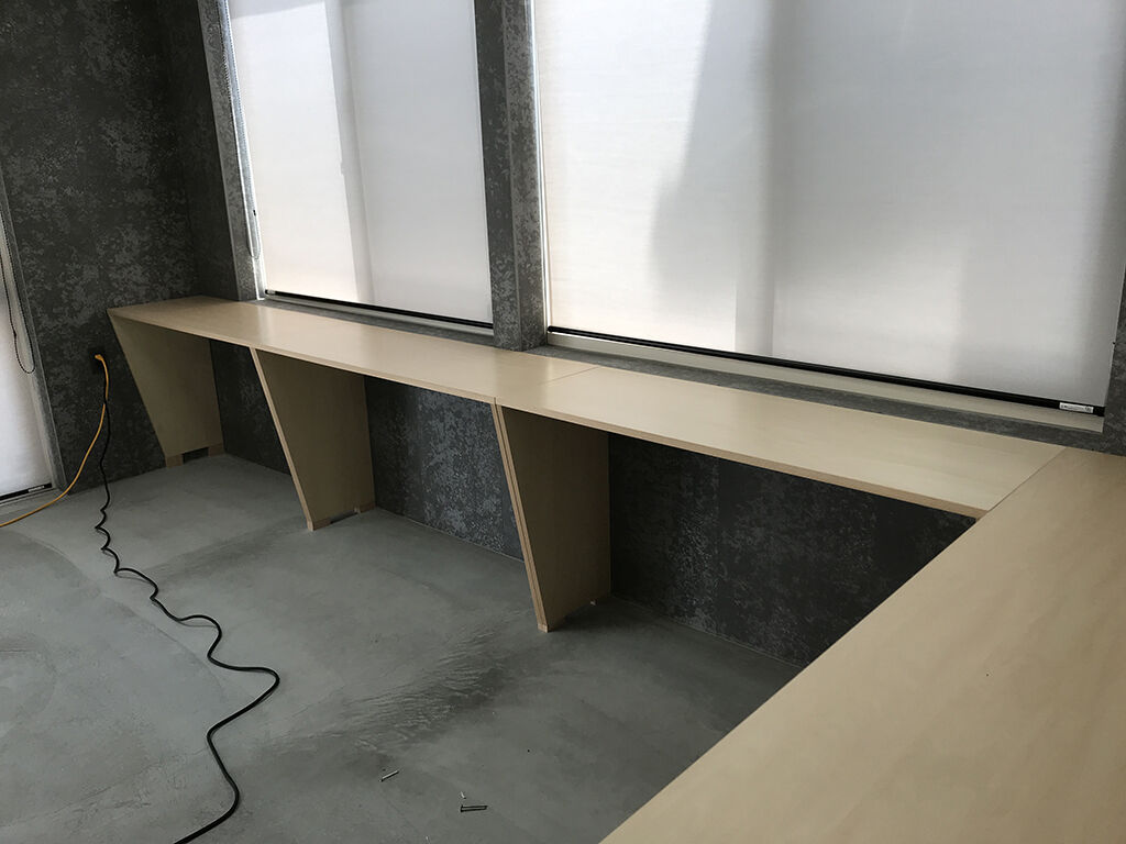 デイサービス施設の憩いの場となりそうな空間