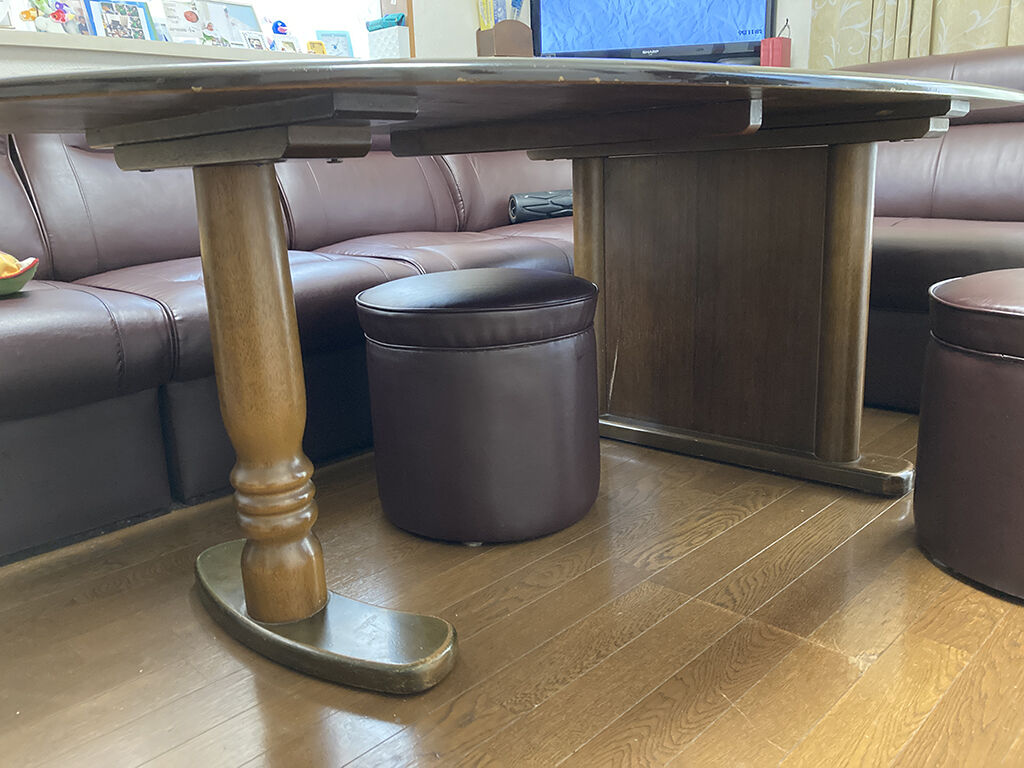 美装もご依頼いただいたテーブル