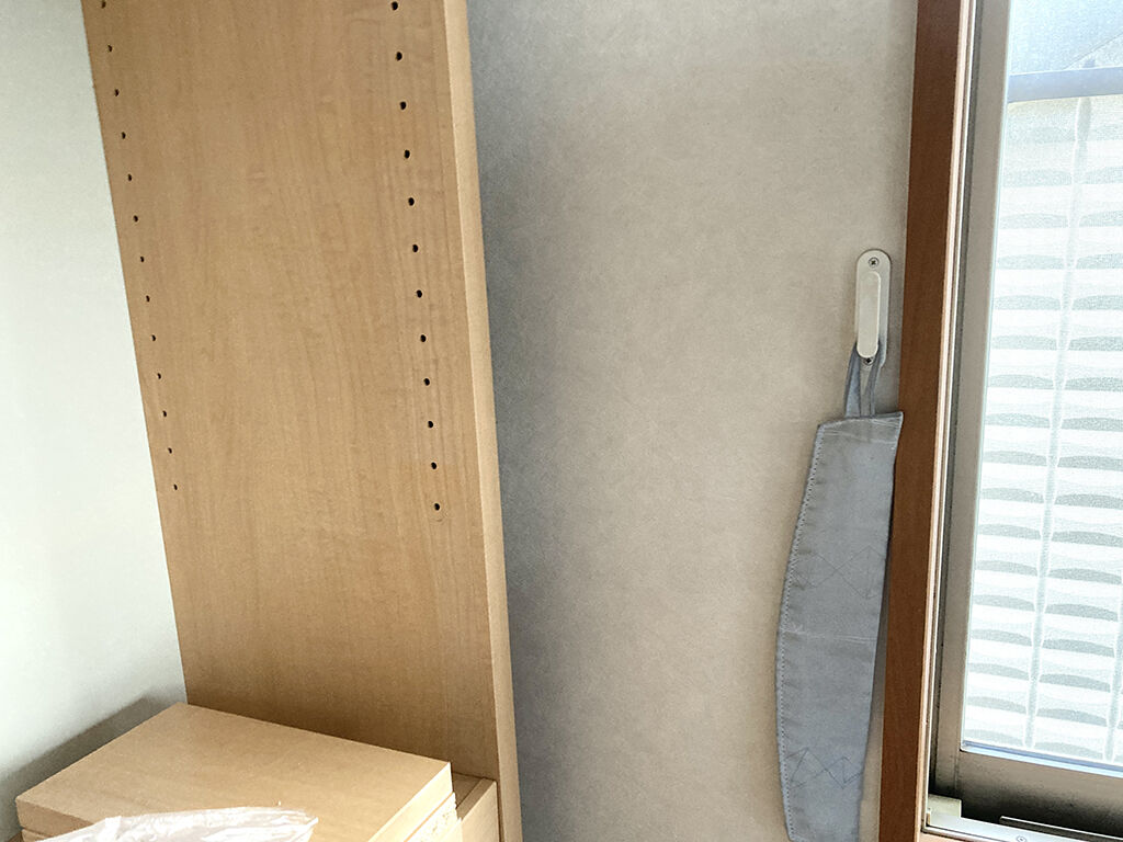 本棚の横幅を縮めて設置したいとご希望いただいたスペース
