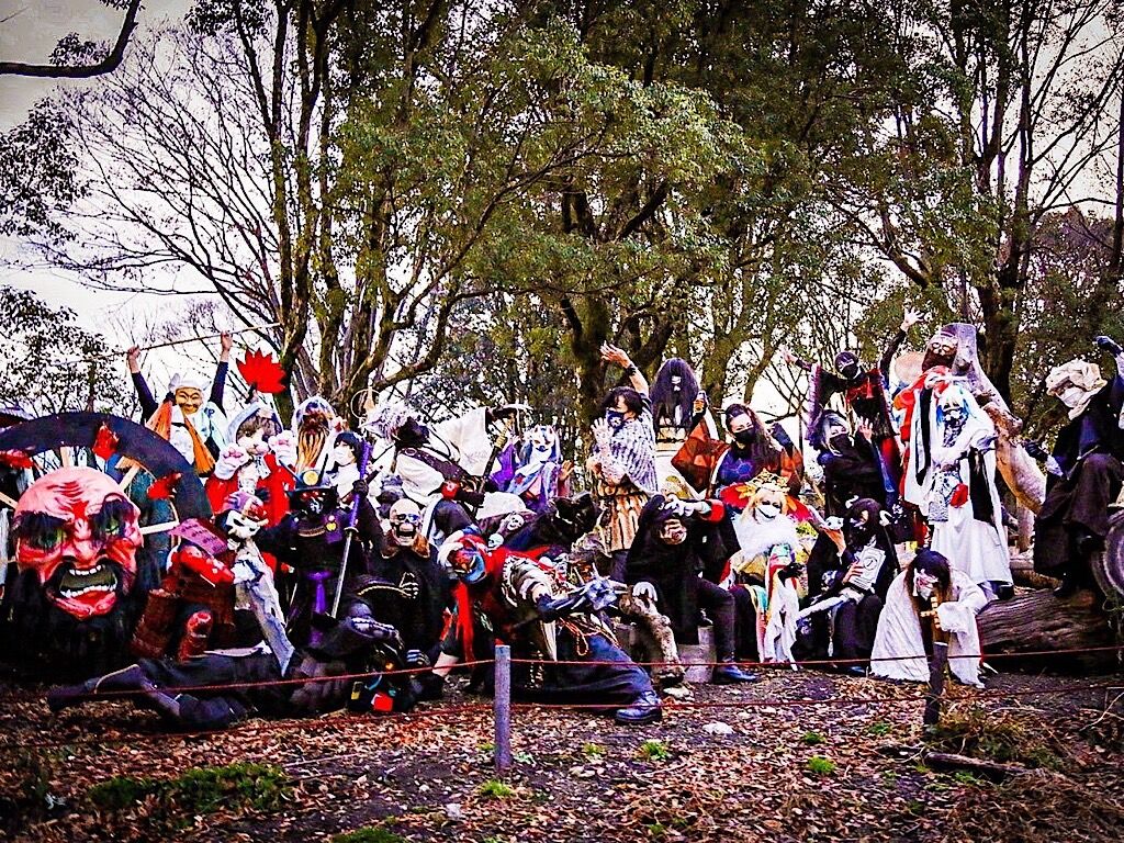 京都の妖怪イベント集合写真