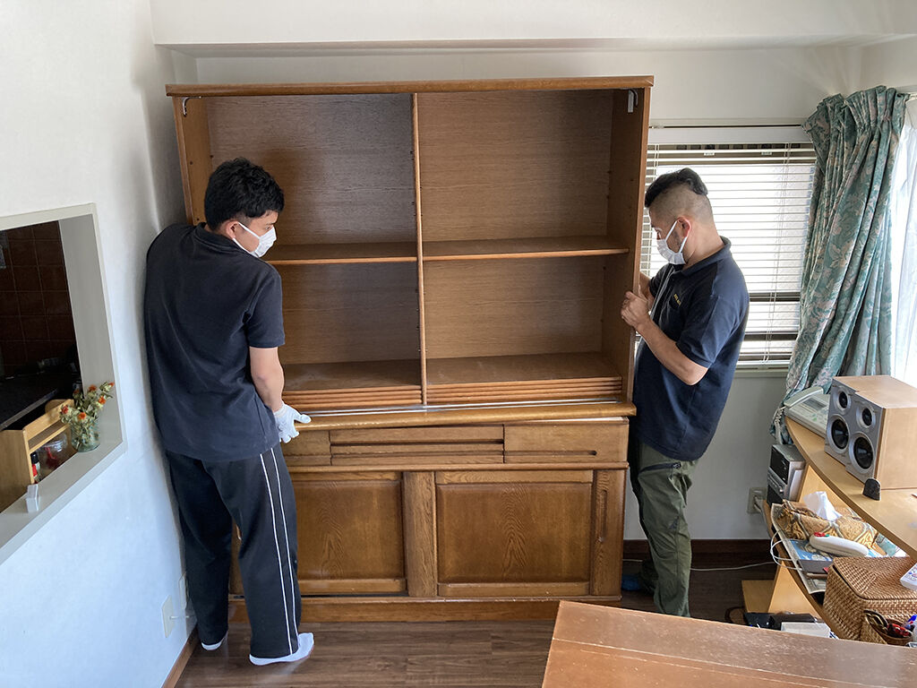 家具お引き取りの様子