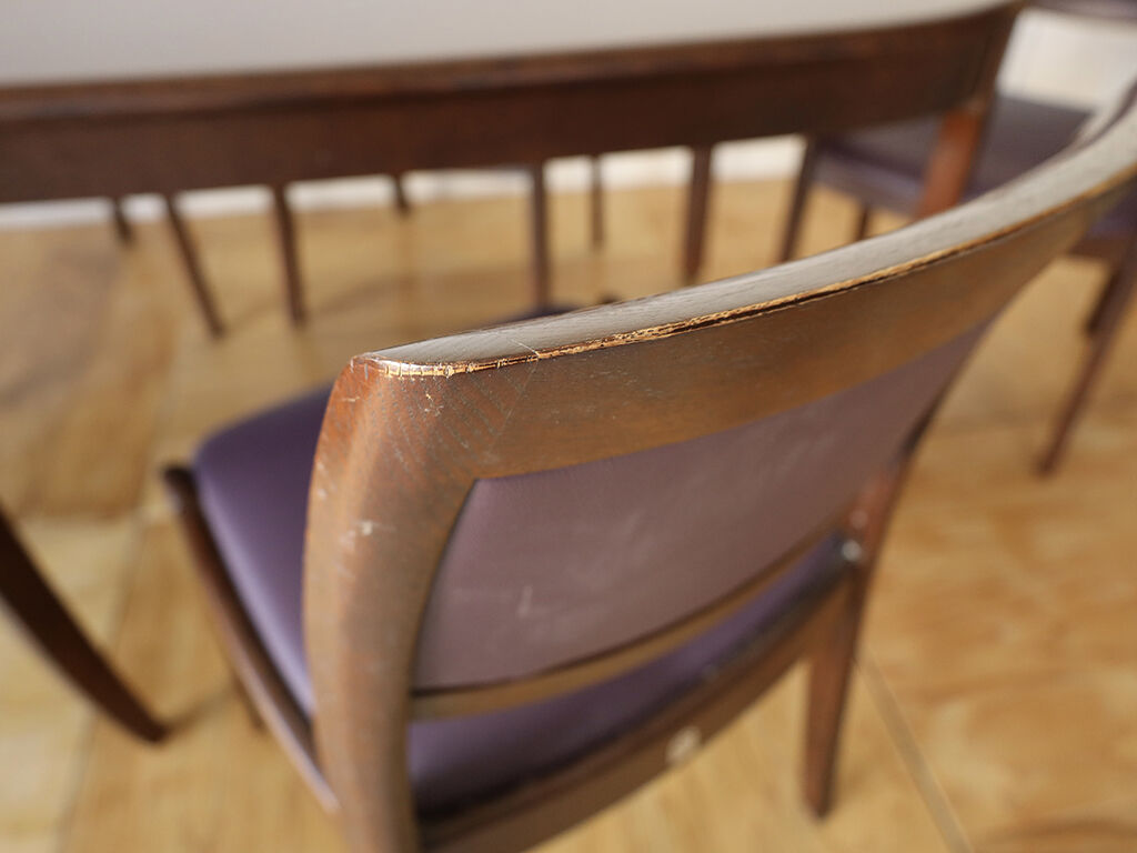 思い出としてそのまま残したいとご希望いただいた家具の傷