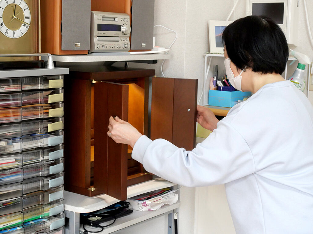 扉の開け閉めを実際にされるお客様