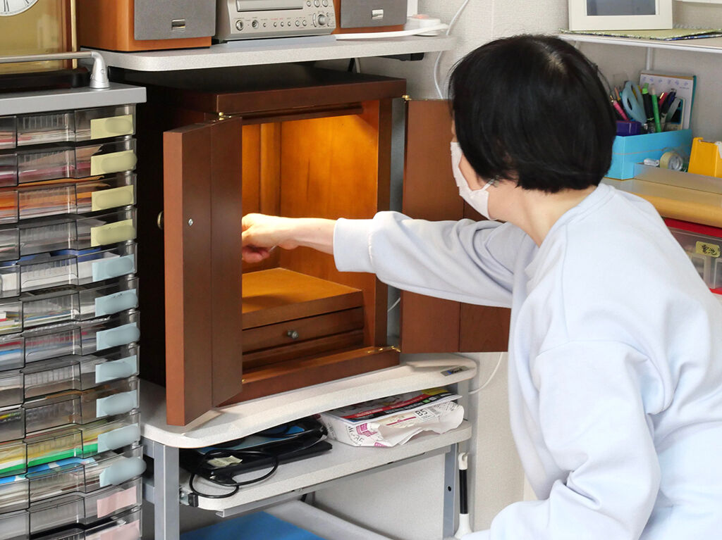 婚礼タンスの面影に喜びのお声をいただきました