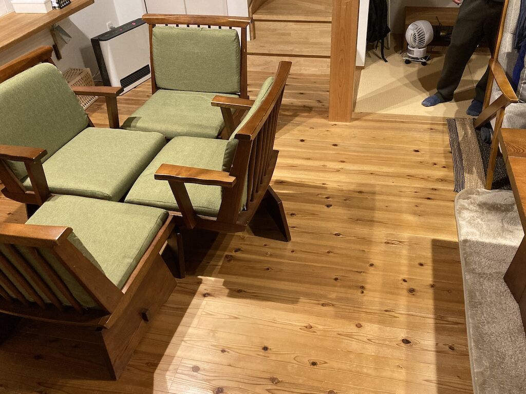 お客様が気にされていた階段下からの動線