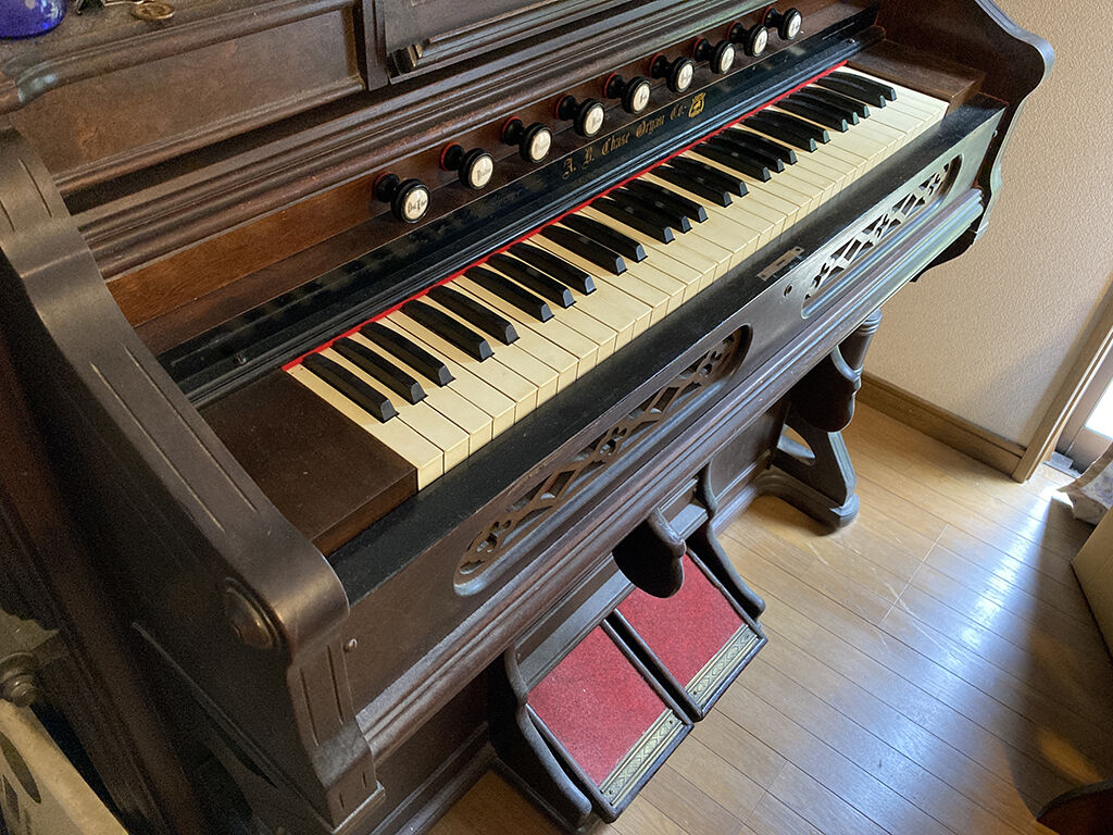 120年以上の歴史があるオルガン