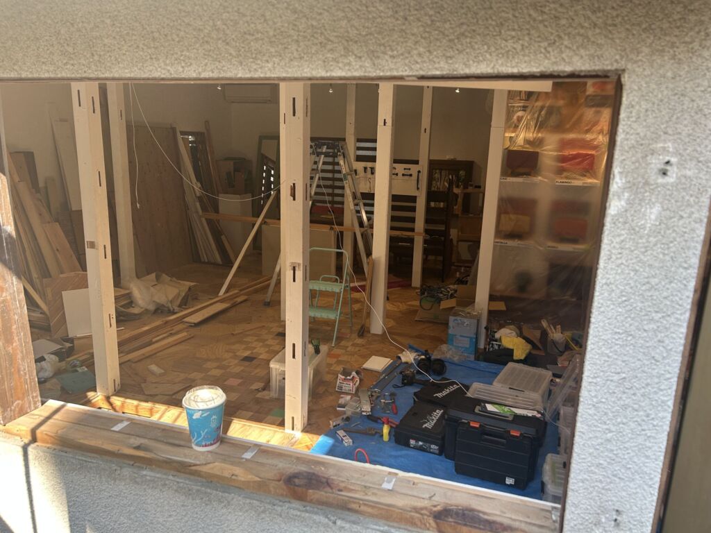 改装工事なう