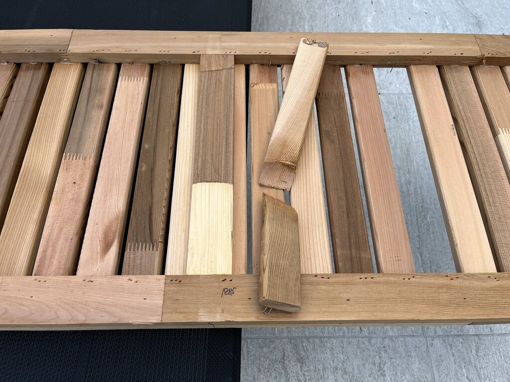折れた部分