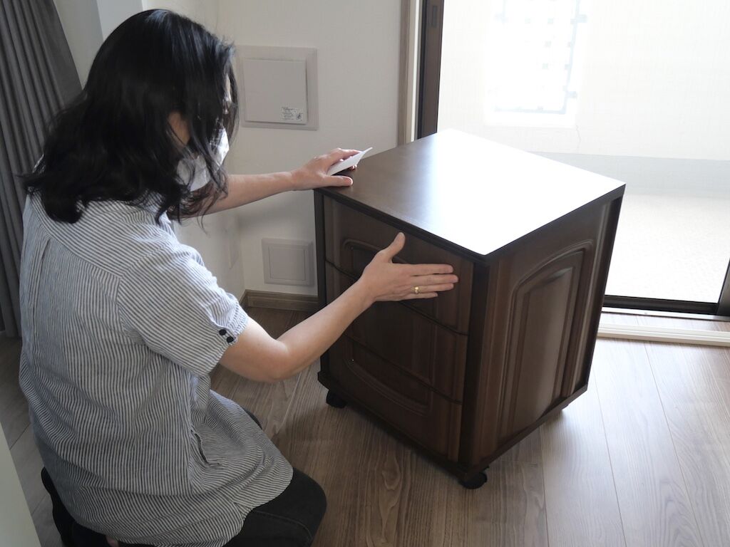 完成品を納品して「リメイクしてよかった」と言っていただきました