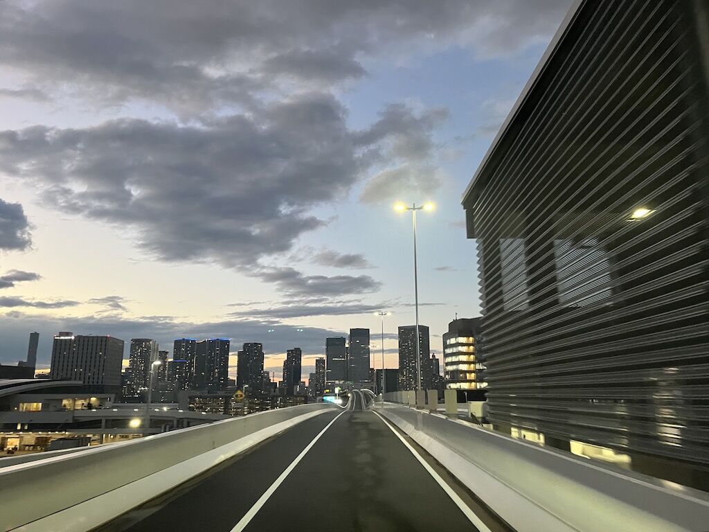 都内を走っていると見える高層マンション