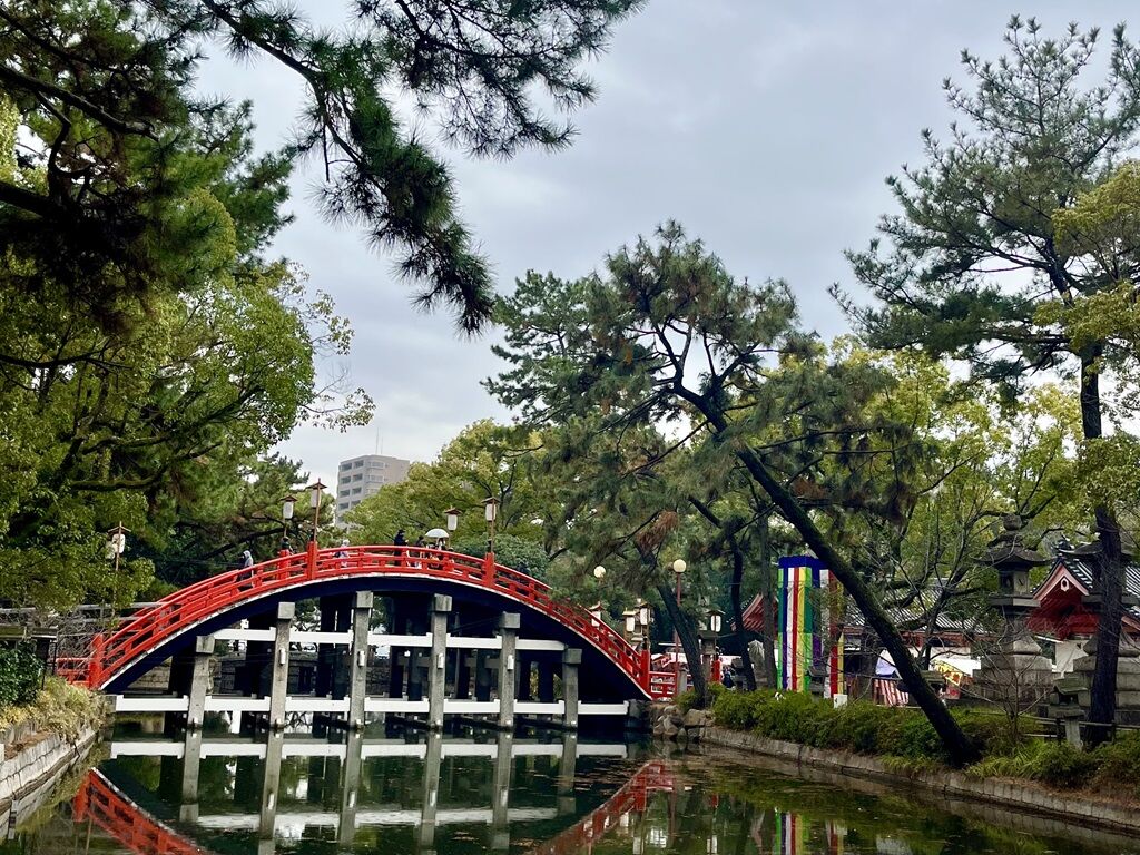 住吉大社の太鼓橋