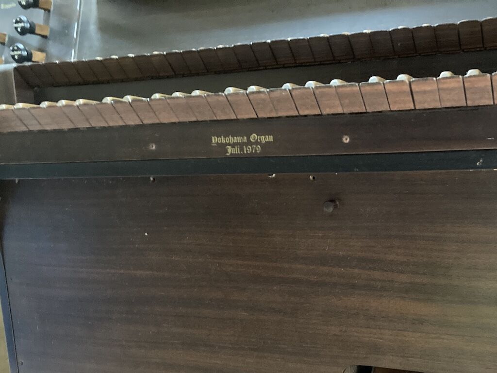 1979年製のオルガン
