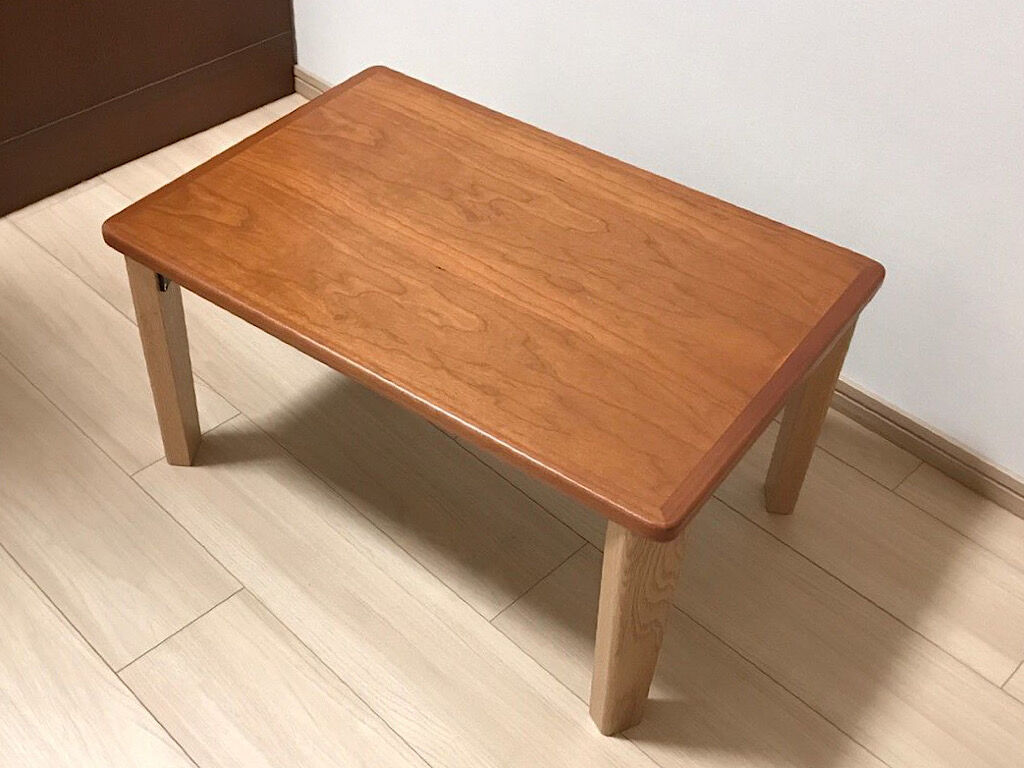 婚礼タンスの扉２枚分から折りたたみテーブルにリメイク