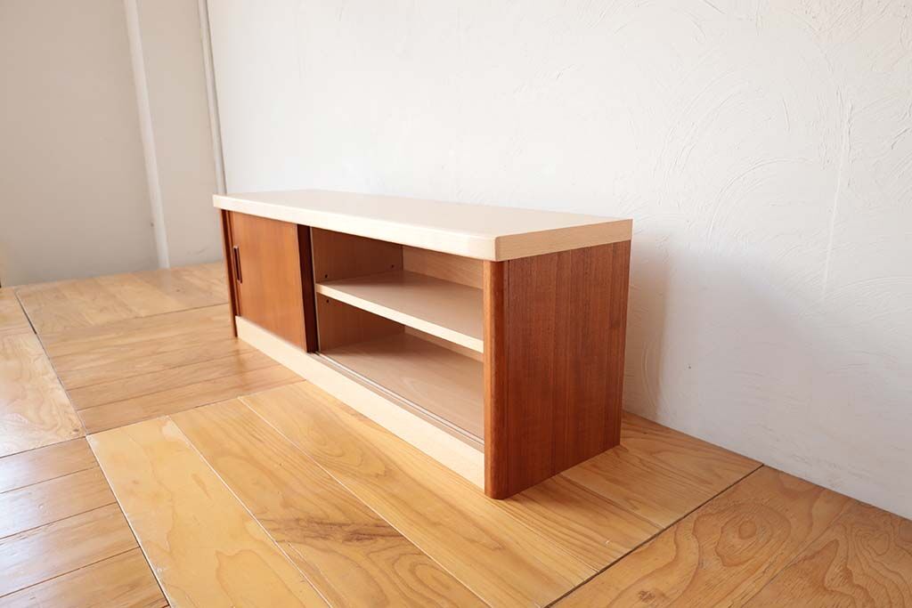新しく製作した箇所にはビーチ材を使用しました