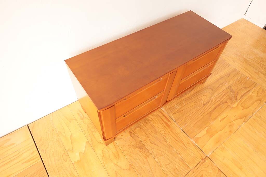 新しく製作したローチェストの天板