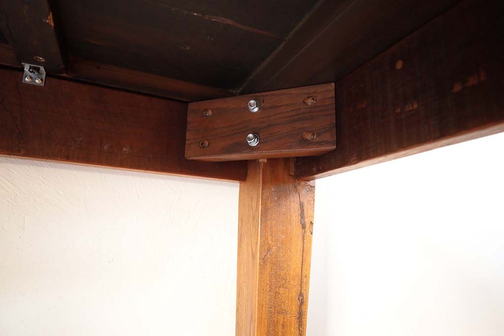 使いやすいように工夫した脚部分