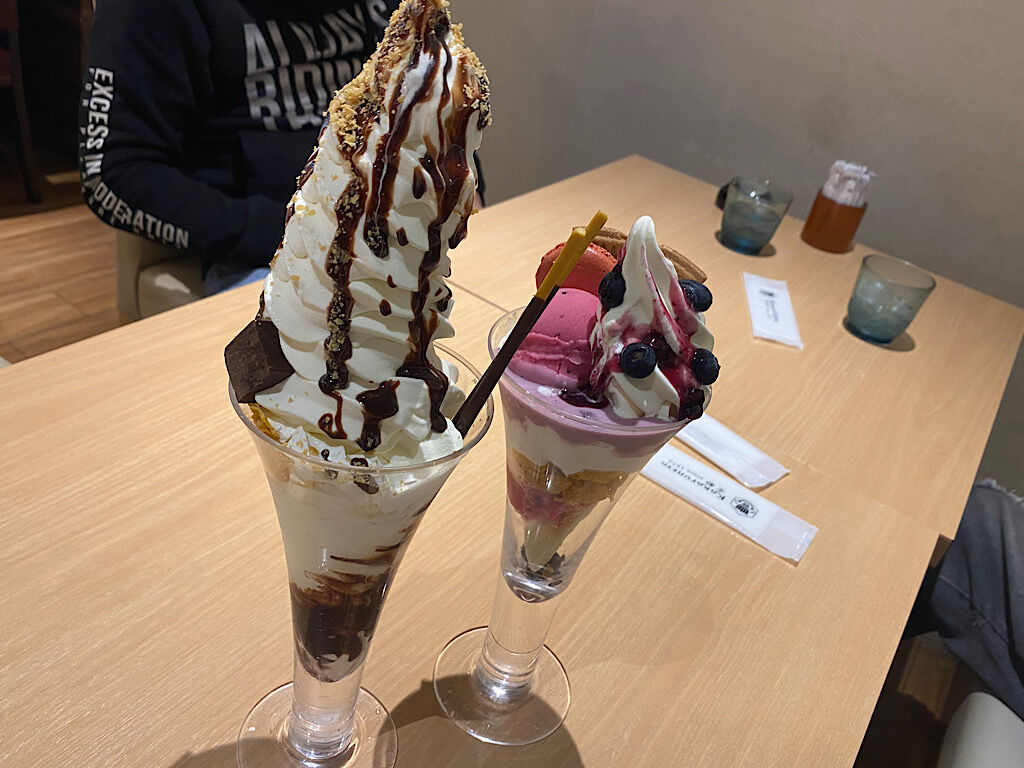 からふね屋珈琲のパフェ