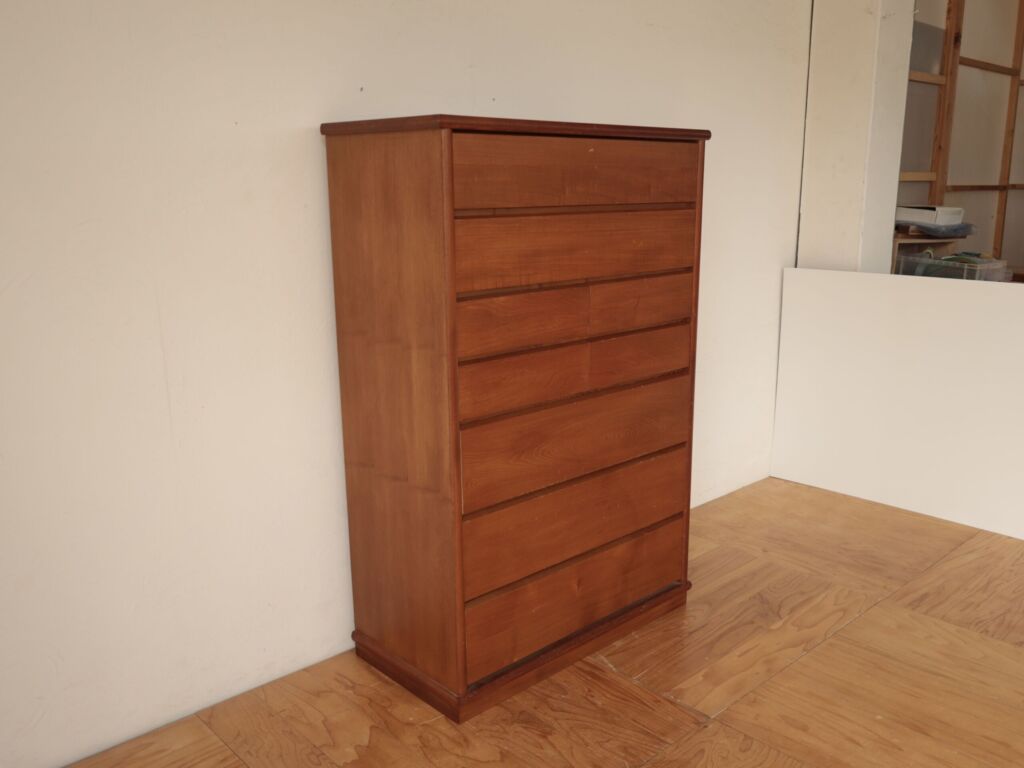 お父様が作られた手作りのタンスを別の家具へとリメイク