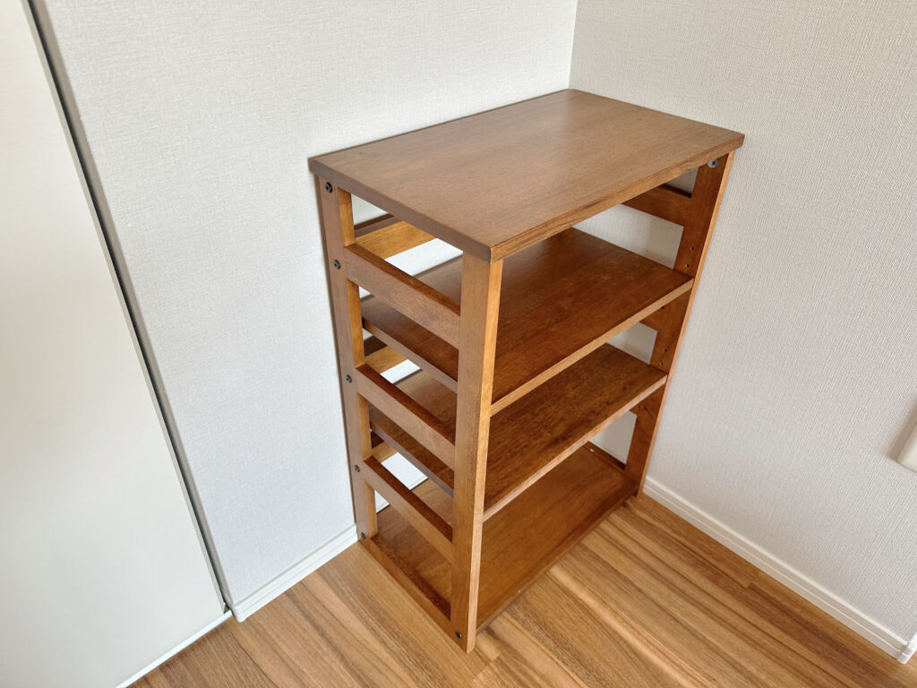 不具合のあるラック