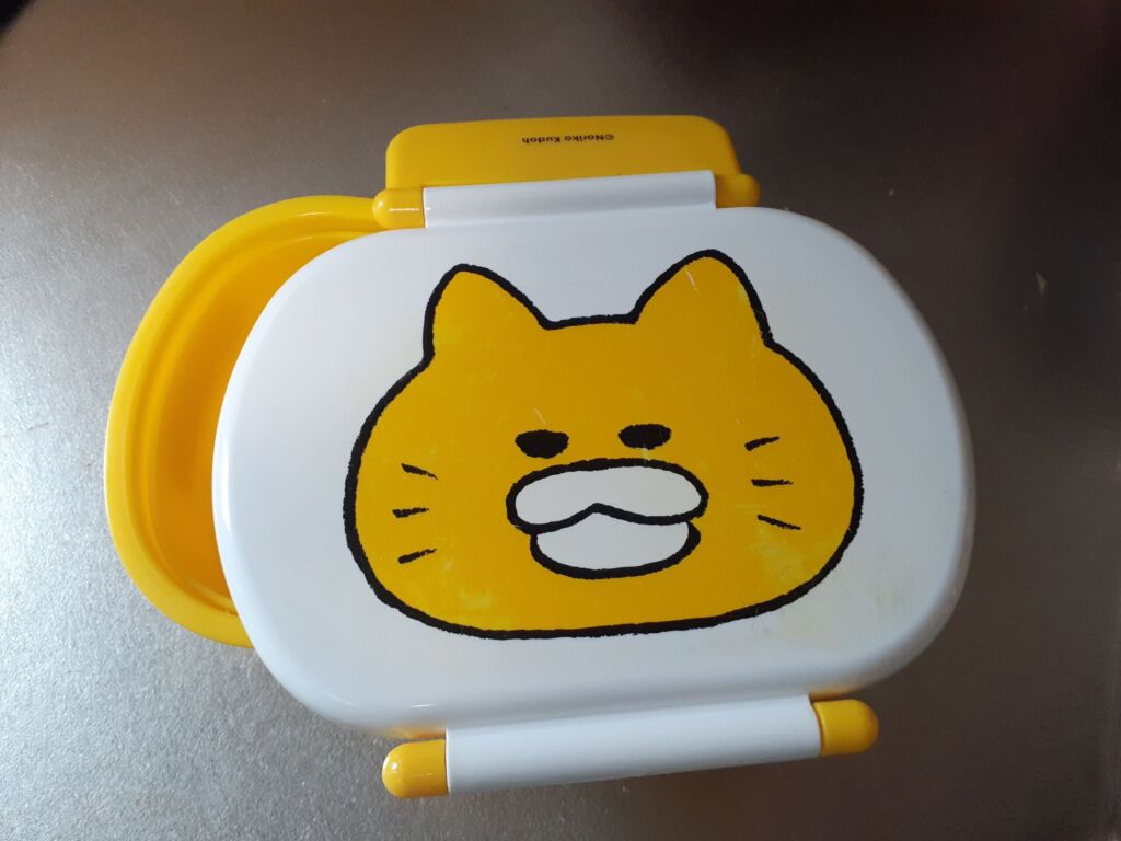 壊れてしまったお弁当箱