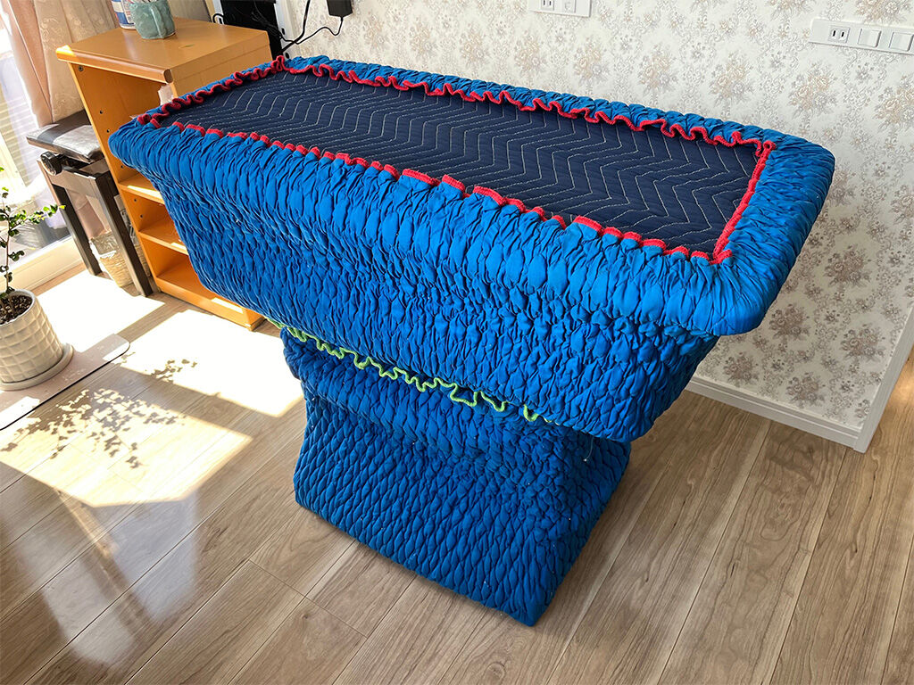 リメイクした家具の納品
